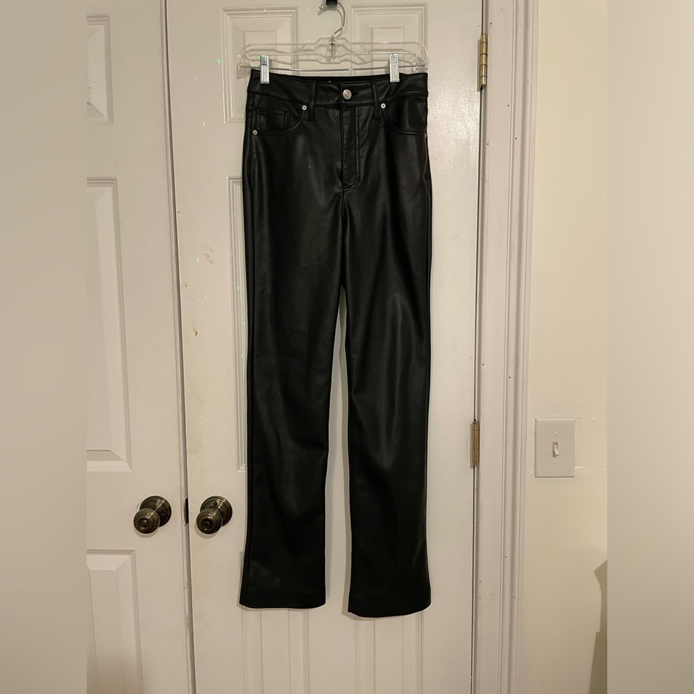 Faux Leather Pants